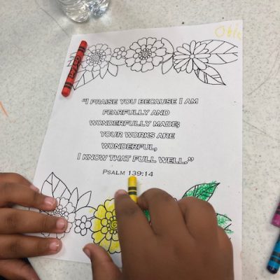coloring activity